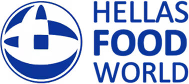 Hellas Food World Logo Light